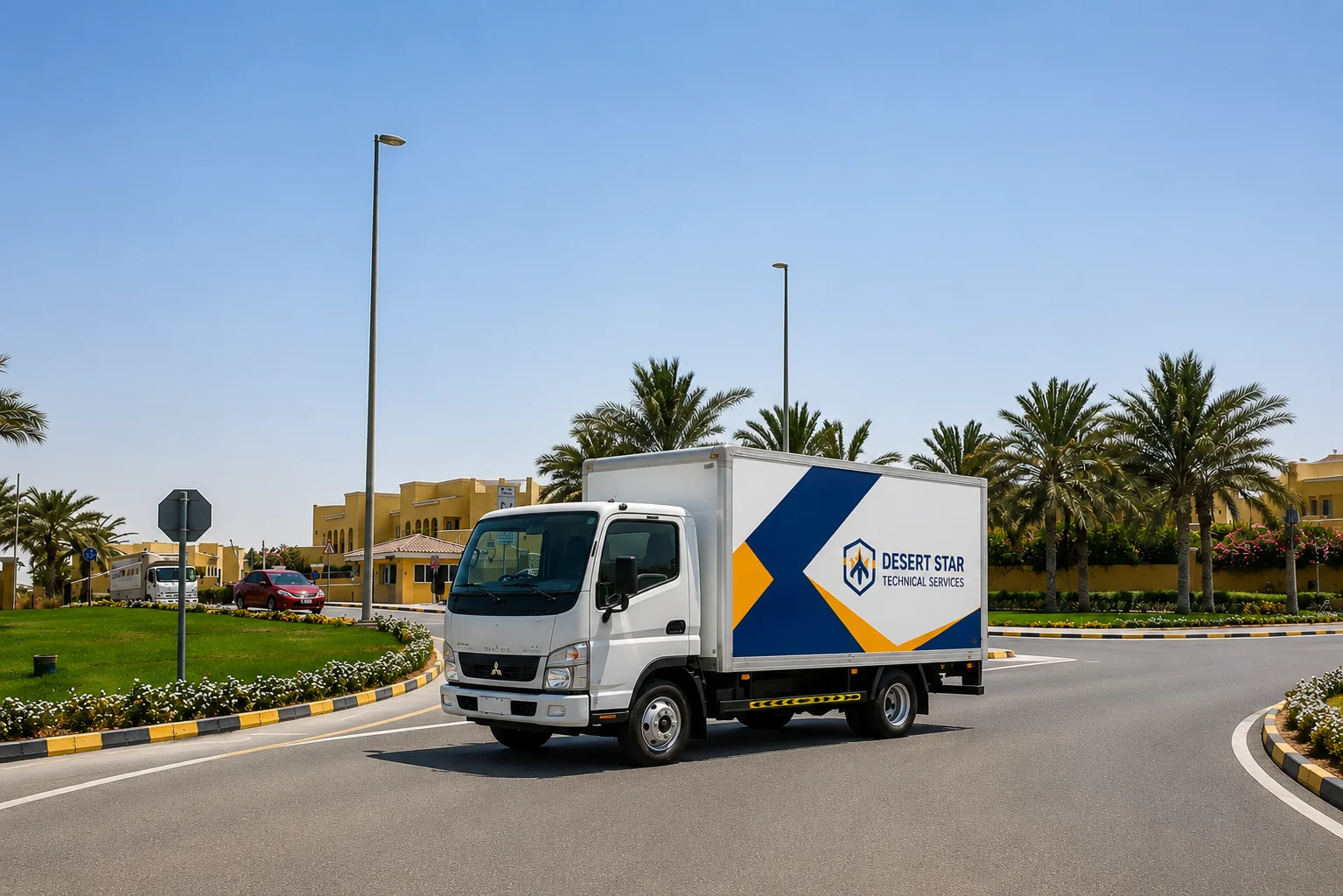 Truck Branding in Al Quoz, Dubai